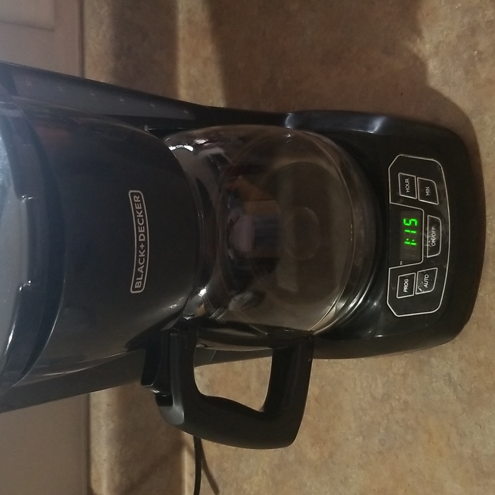 Black & Decker automatic programmable coffee maker